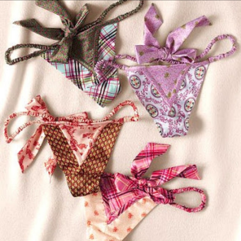 ISO VS sexy little things satin panties/thongs